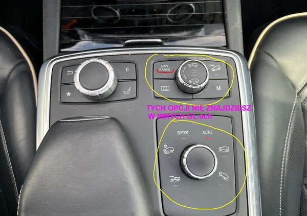 Mercedes-Benz GL cena 174660 przebieg: 127847, rok produkcji 2014 z Biała małe 781